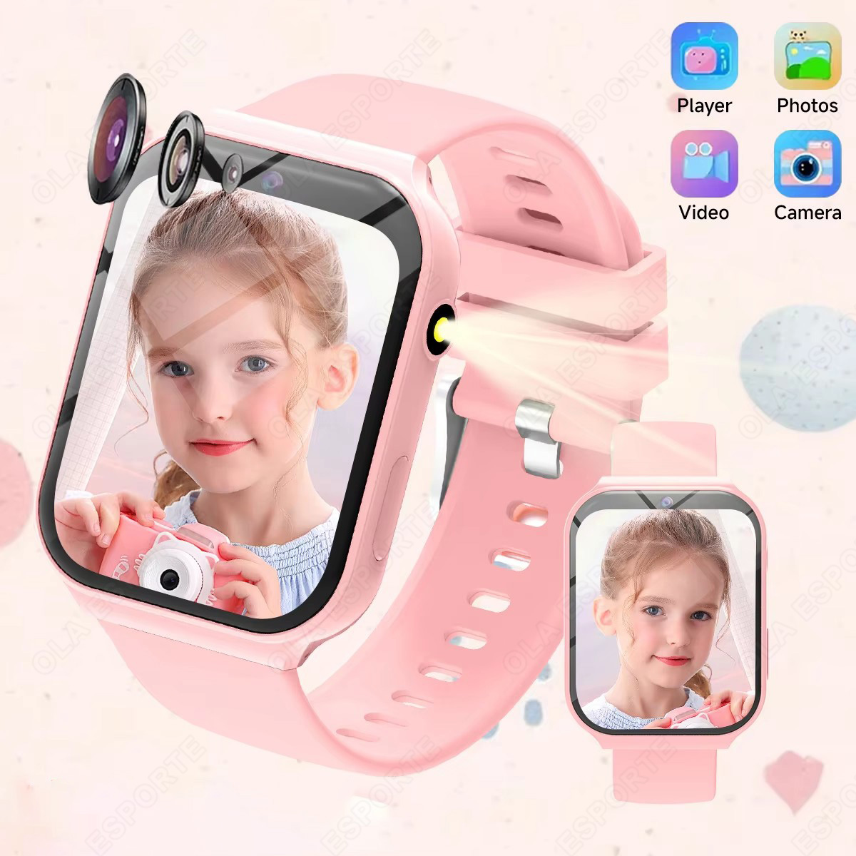 Smartwatch Watches Birthday Gift For Girls - New Smartwatch For Kids HD Camera