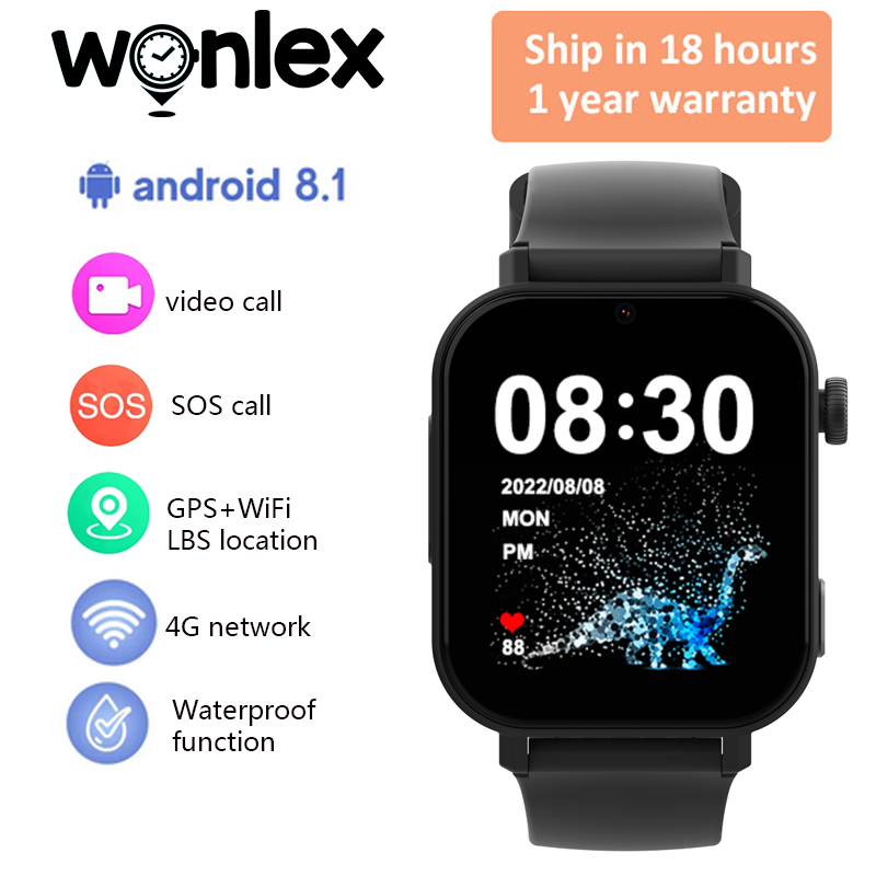 Smartwatch Watches For Girls - Wonlex KT36 4G Smart Watch Kids