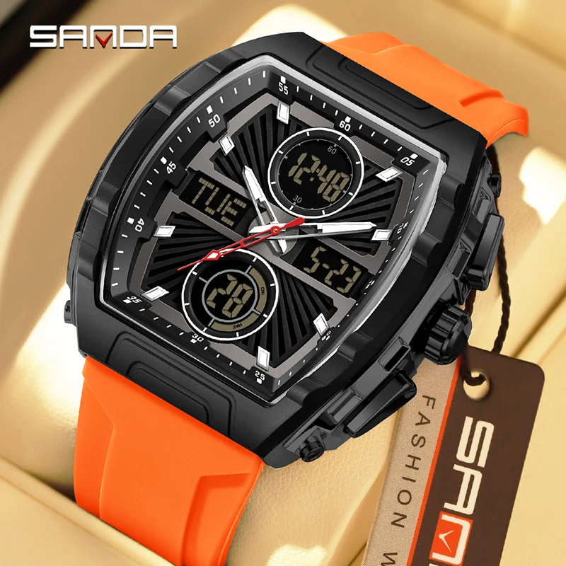 Smartwatch Trending Watches For Men - SANDA New Fashion Trend Men's Watches