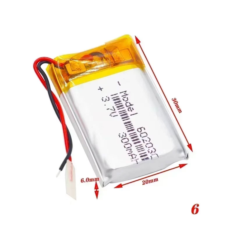 3.7V 300mAh 602030 Lithium Bat - Watch Smartwatch recension och pris