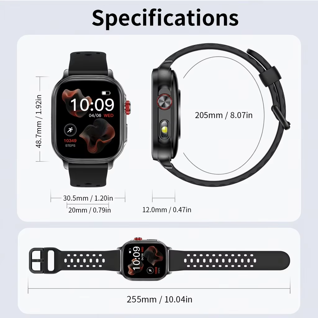 2026 Smart Watch 2.01'' Fitnes - Smartwatch Watches For Girls recension och pris