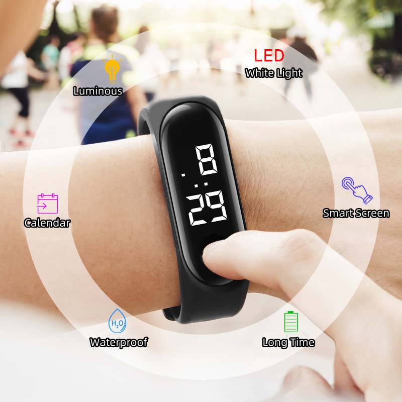 2025 New Kids Smart Touch Led  - Smartwatch Digital Watches For Kid Boy recension och pris