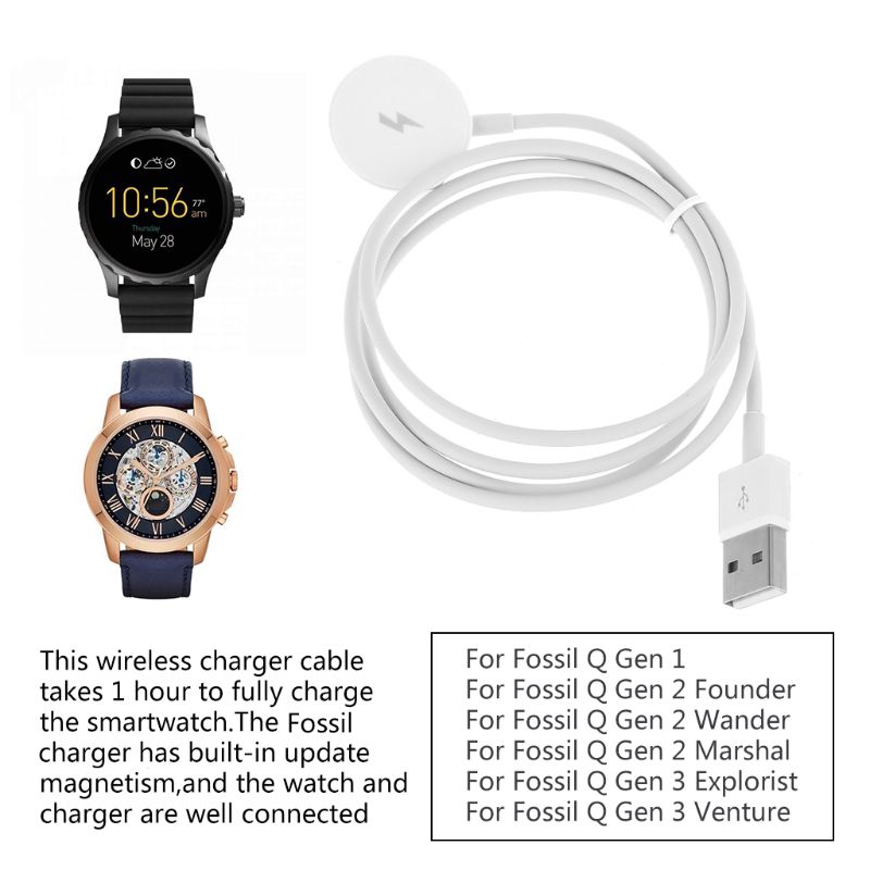 Fossil Gen 2 Gen 3 Charging St - Fossil Watches Smartwatch Charger recension och pris