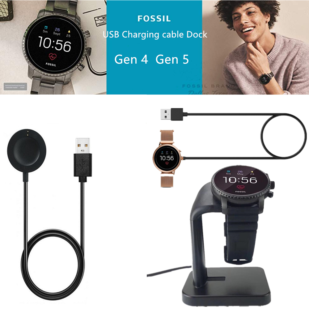 Charger For Fossil Gen 4 5 Sma - Fossil Watches Smartwatch Charger recension och pris