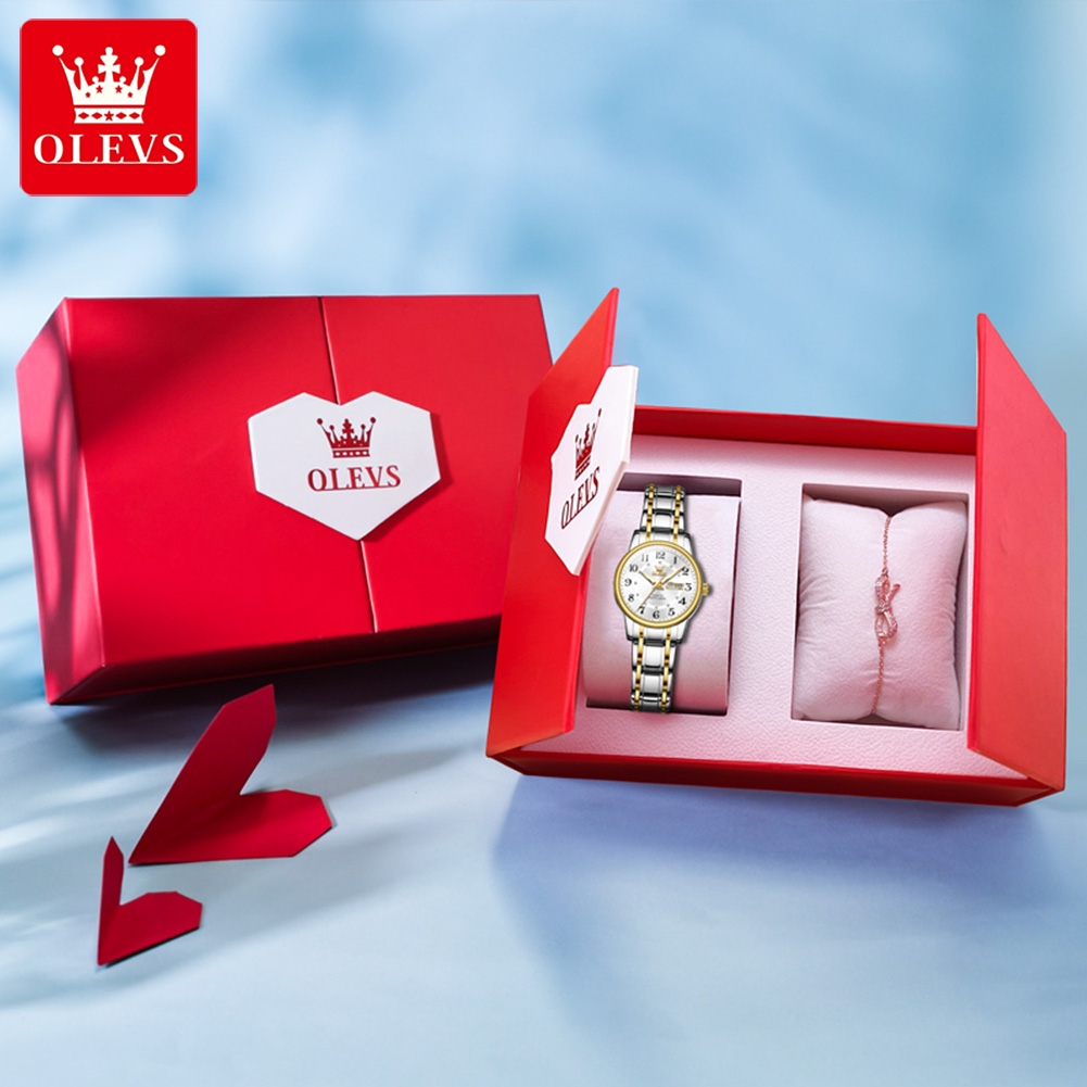 OLEVS 2891 Luxury Brand Fashio - Anti-Magnetic Watch recension och pris