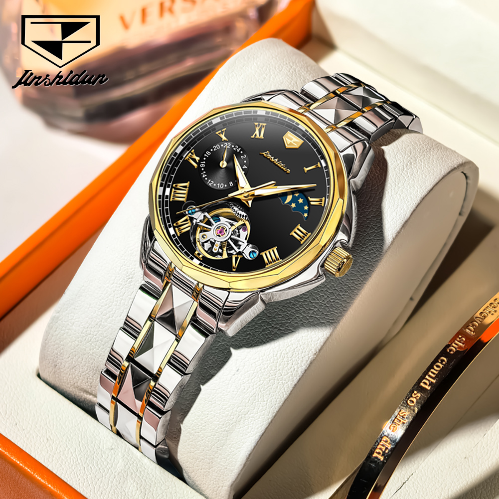 JSDUN 8937 Ladies Watches Auto - Skeleton Mechanical Watch recension och pris