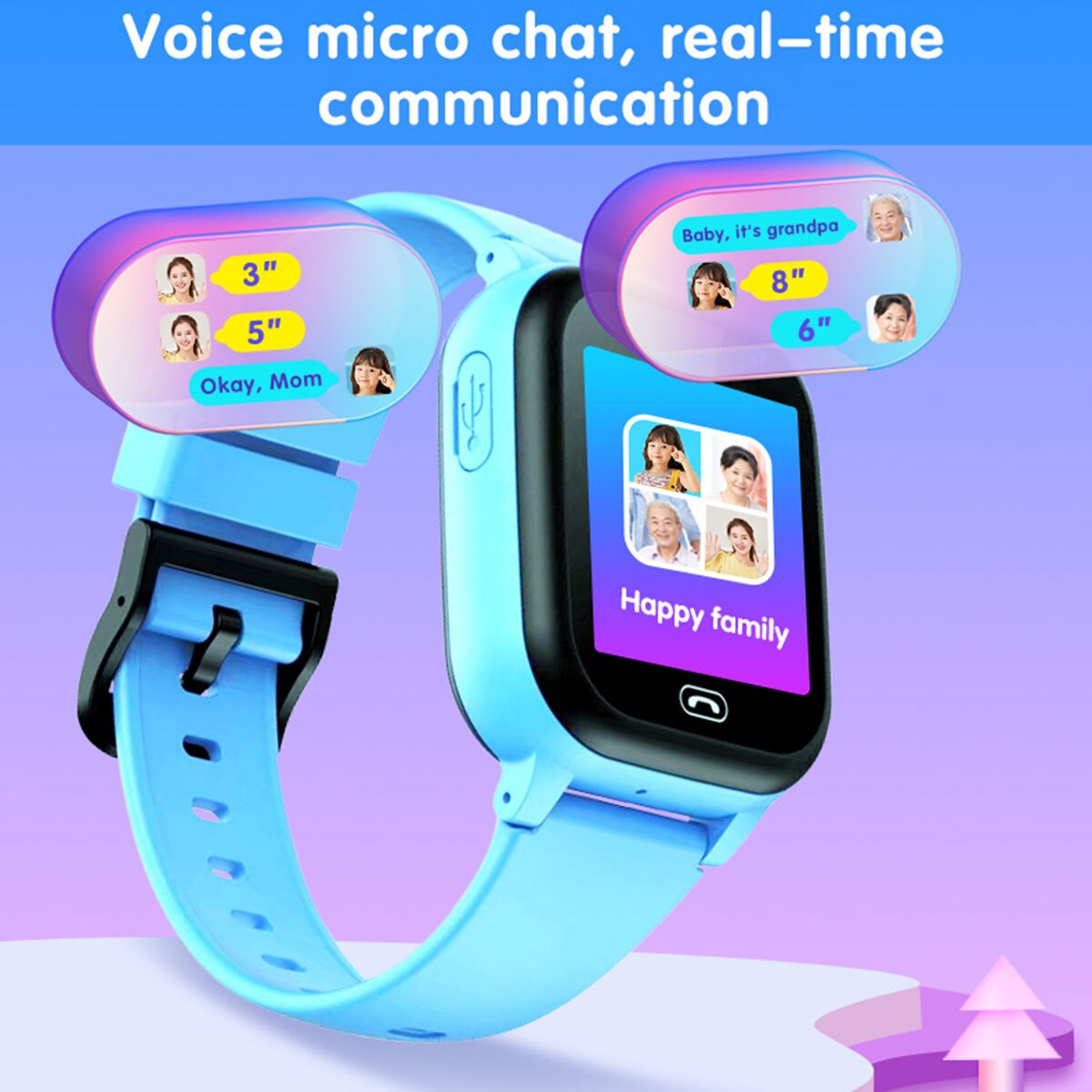 Kids Smart Watch SOS Call Outd - Smartwatch Watches For Kid Boy With Alarm recension och pris