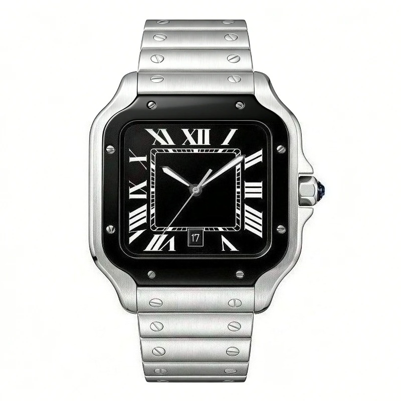 New Luxury Men's Quartz Watch  - Cartier Watch Tank recension och pris