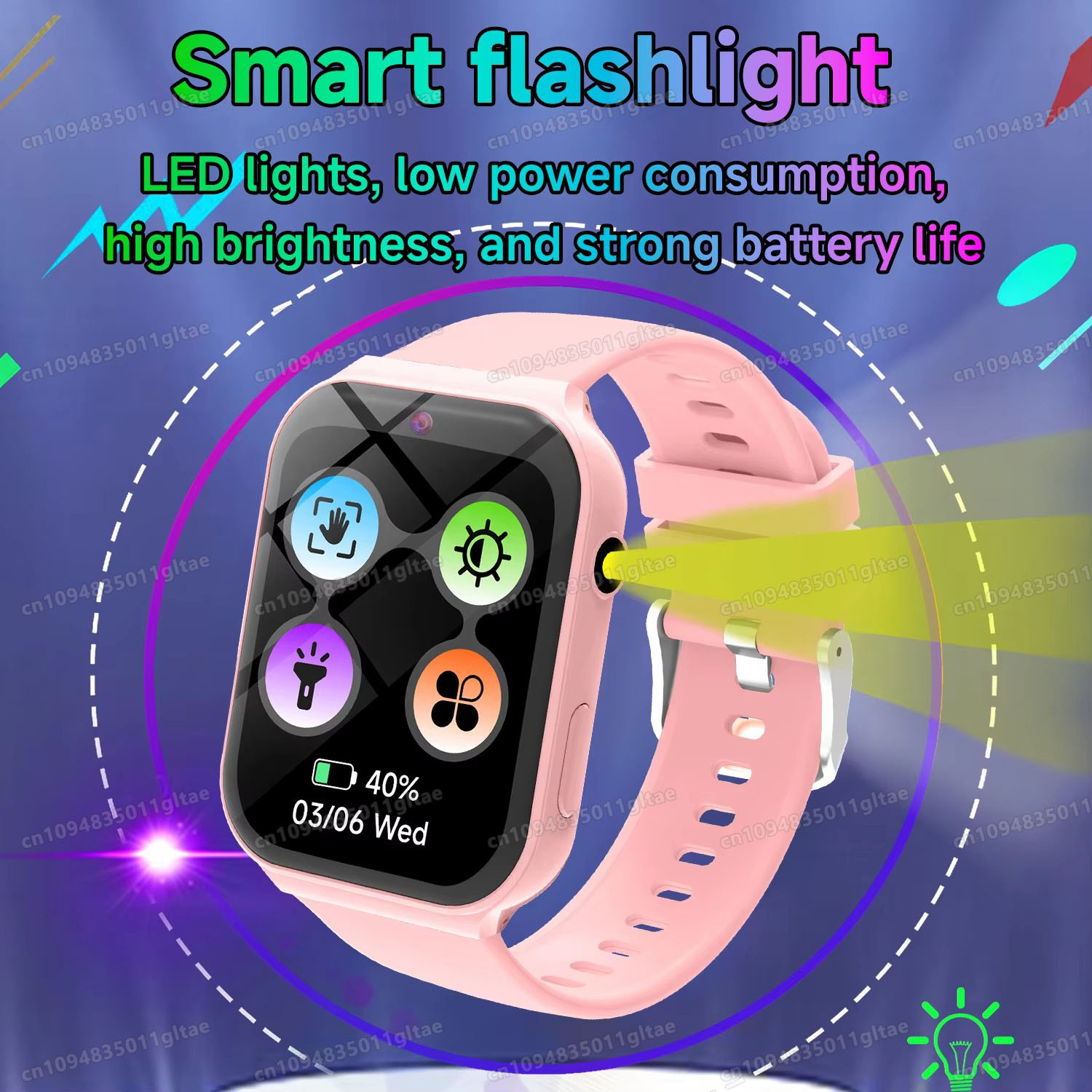 New Smartwatch For Kids HD Cam - Smartwatch Watches Birthday Gift For Girls recension och pris