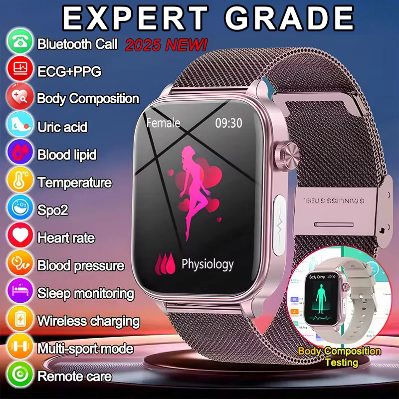 2025 New ECG+PPG Monitoring Sm - Smartwatch New Watches 2025 recension och pris