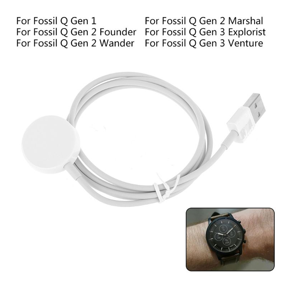 USB Smart Watch Magnetic Charg - Fossil Watches Smartwatch Charger recension och pris