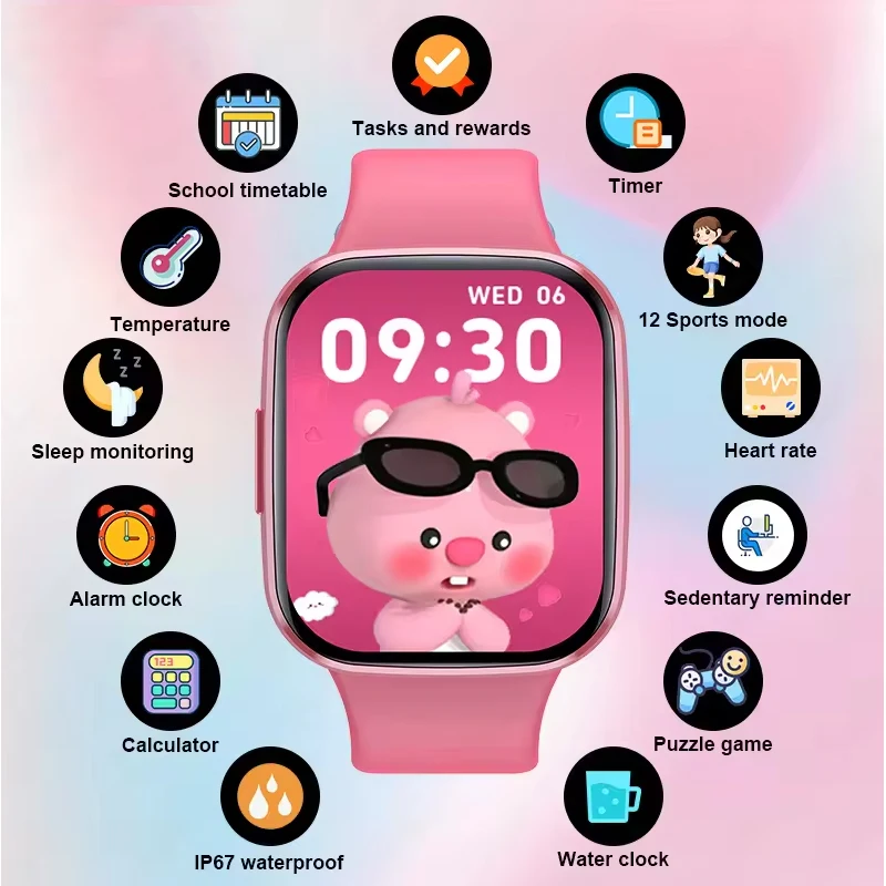 Student Smart Watches Kids Boy - Smartwatch Watches Birthday Gift For Girls recension och pris