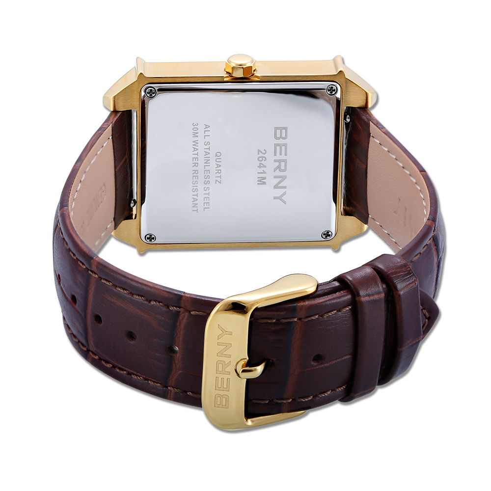 BERNY 6P25 Quartz Watch for Me - Cartier Watch Tank recension och pris