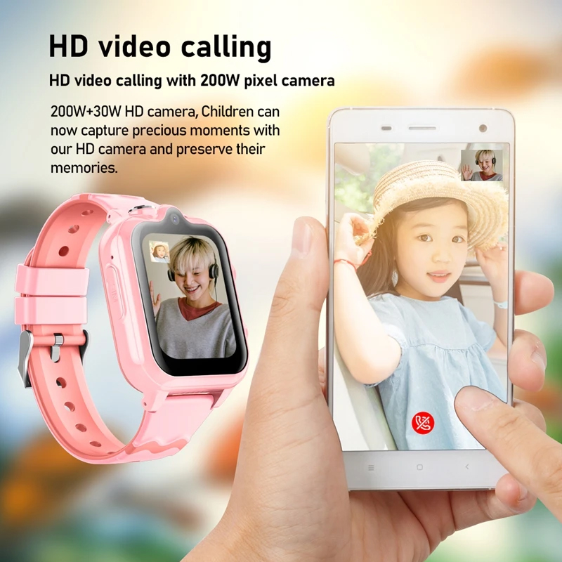 Yoateo Smart Watch Kids 4G KT1 - Smartwatch Watch Whatsapp recension och pris