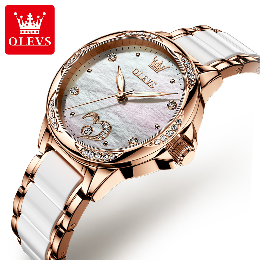 OLEVS 6631 Elegant Women's Wat - Anti-Magnetic Watch recension och pris