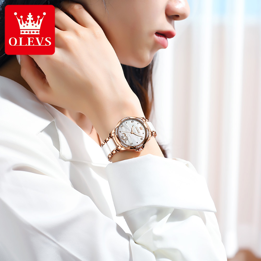 OLEVS 6631 Elegant Women's Wat - Anti-Magnetic Watch recension och pris
