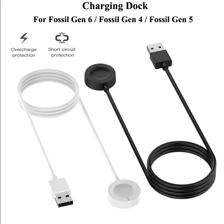 USB Magnetic Fast Charger Dock - Fossil Watches Smartwatch Charger recension och pris