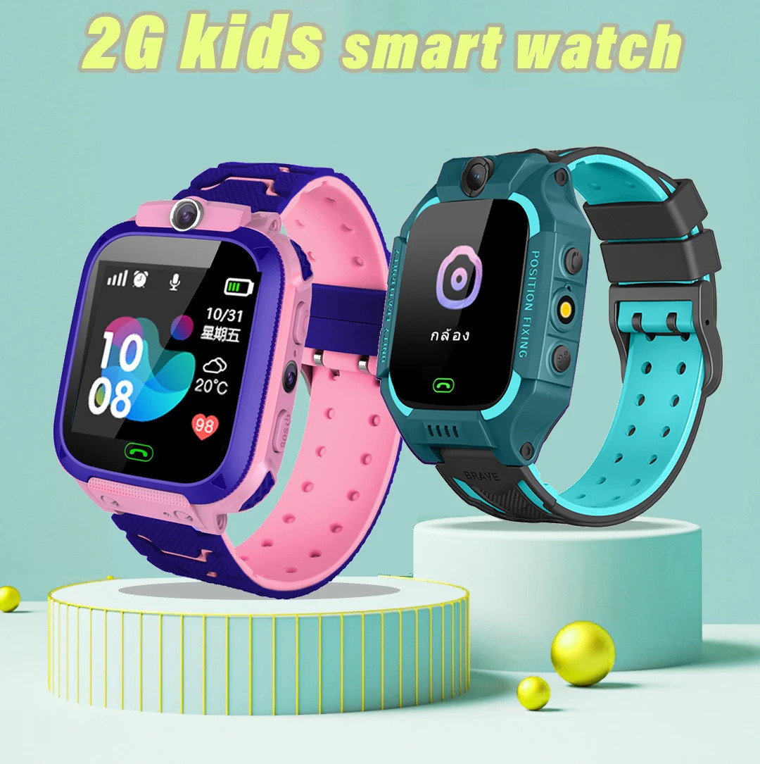 Q12 Kids Smart Watch 2G SOS Ca - Smartwatch Digital Watches For Kid Boy recension och pris