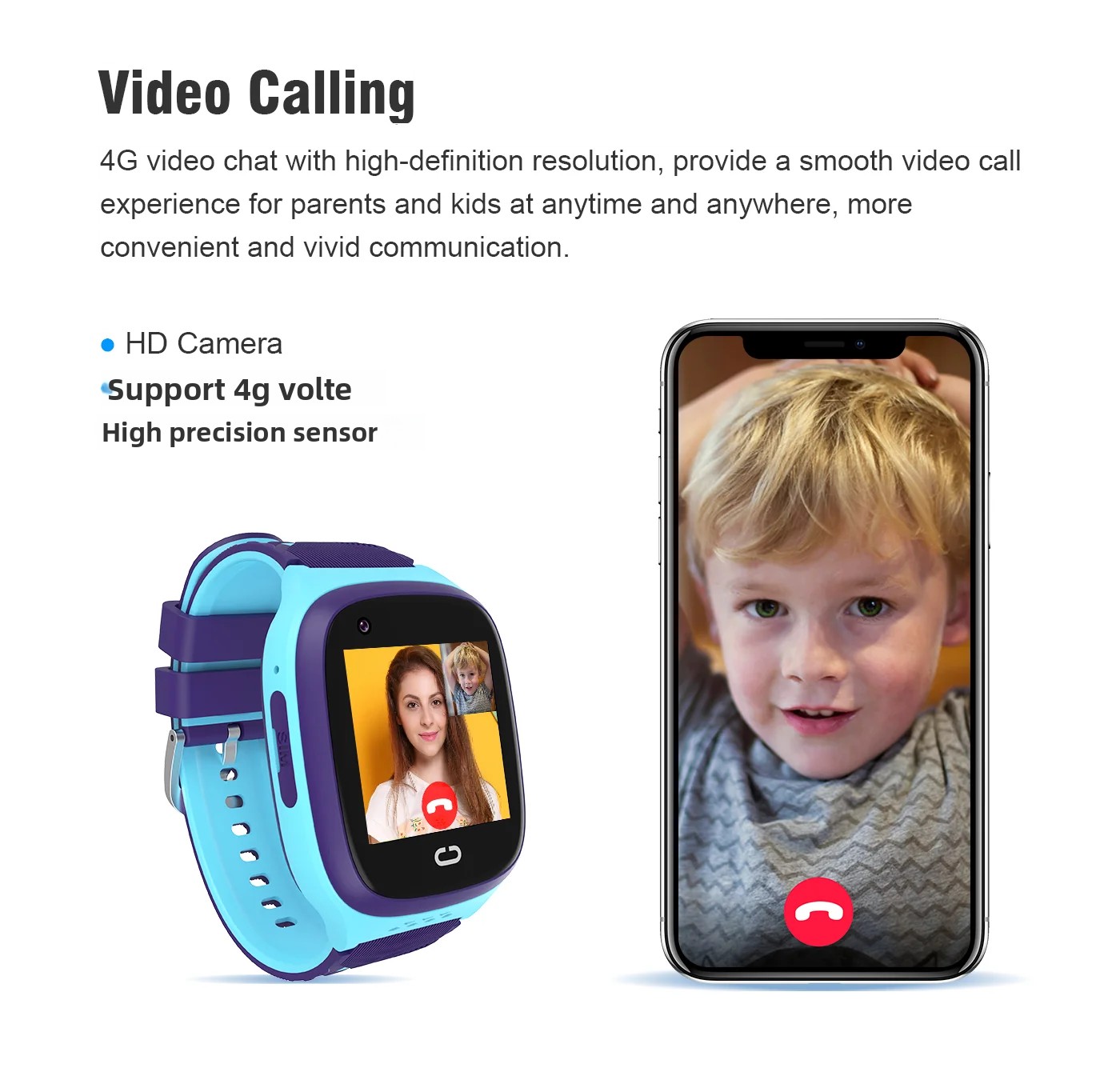 4G Kids Smartwatch SOS Waterpr - Smartwatch Watches For Girls recension och pris