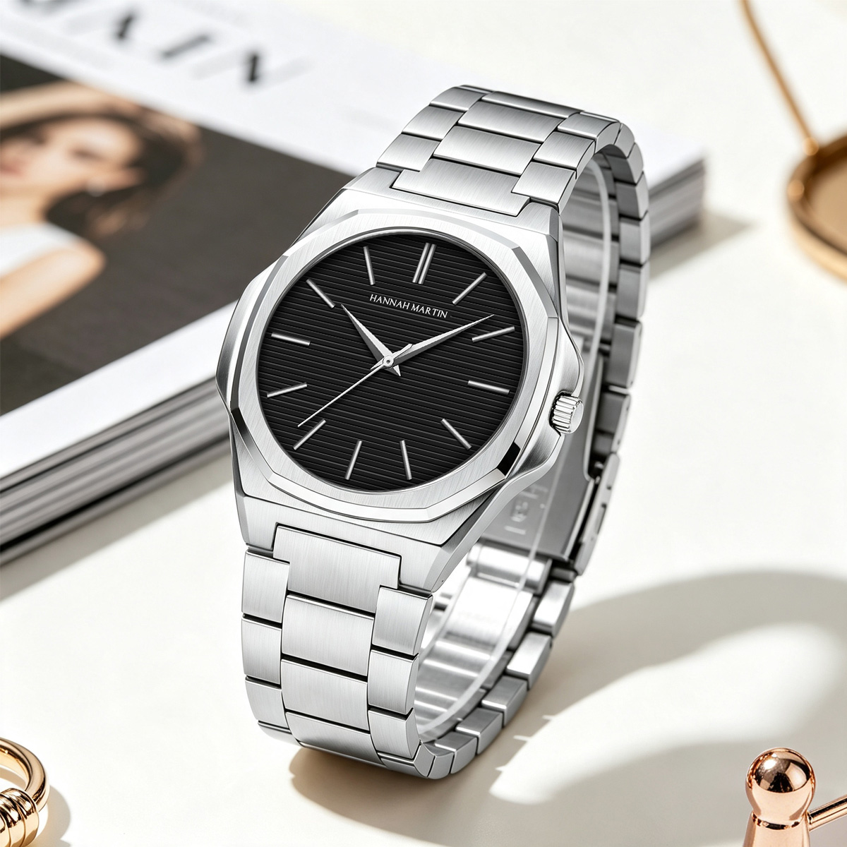 Women Gift Watch 40mm Dial Lig - Anti-Magnetic Watch recension och pris