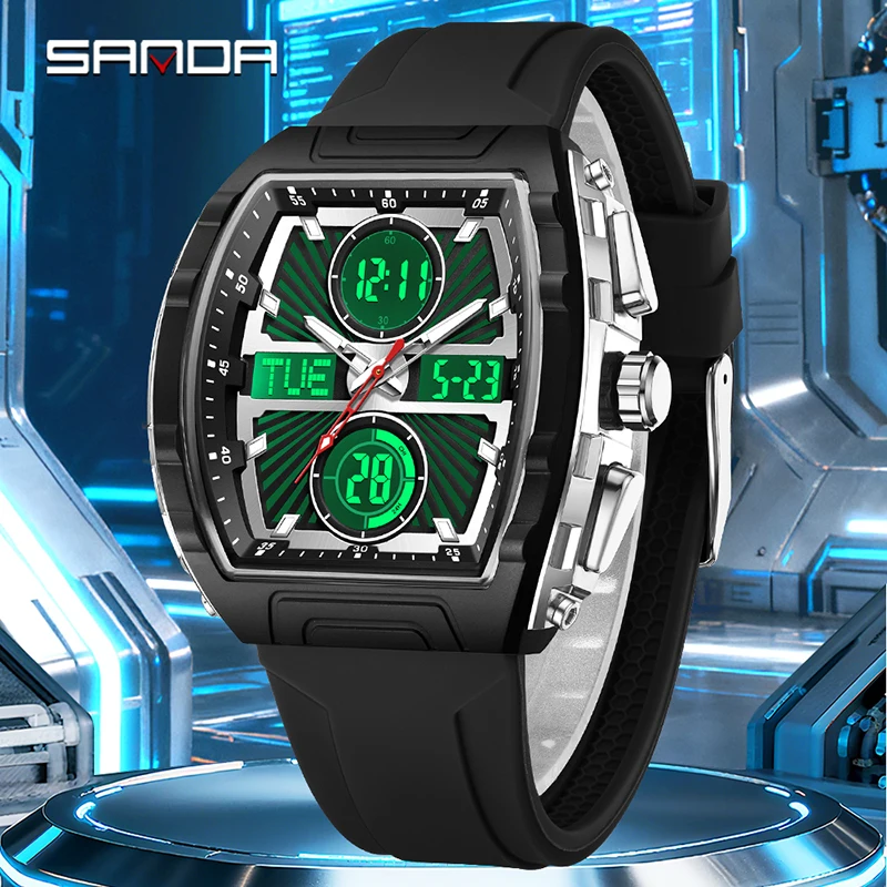SANDA Fashion Trend Men's Watc - Smartwatch Trending Watches For Men recension och pris