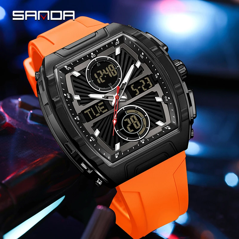 SANDA Fashion Trend Men's Watc - Smartwatch Trending Watches For Men recension och pris