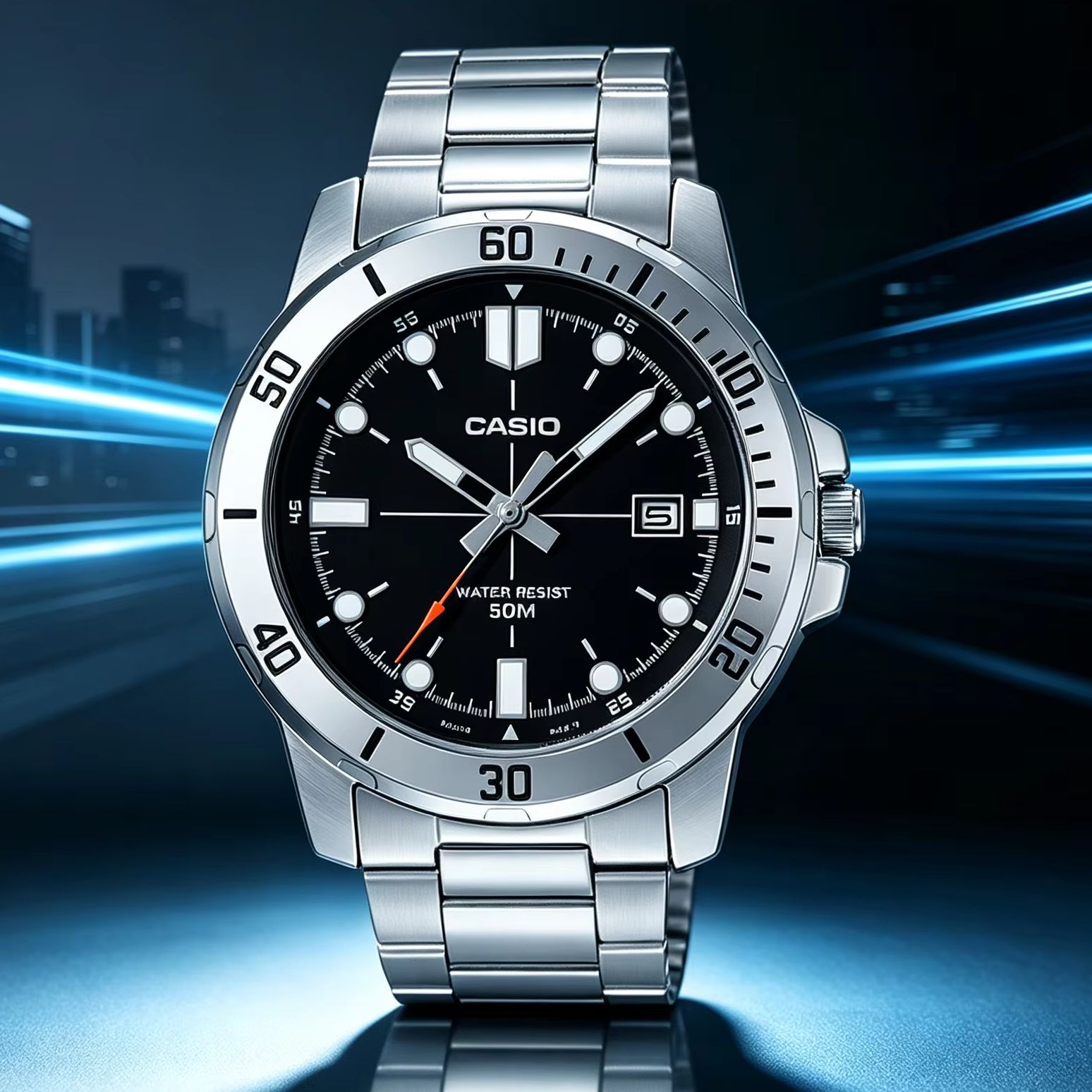 Casio MTP‑VD01D Men Analog Wat - Smartwatch Casio Watches For Men recension och pris