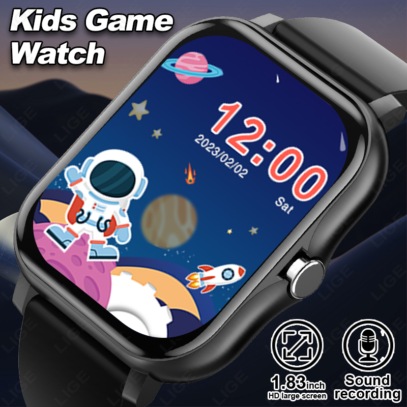 LIGE 2025 Audiobook Children S - Smartwatch Digital Watches For Kid Boy recension och pris