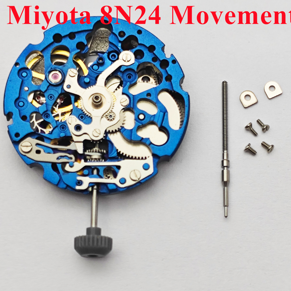 Miyota 8N24 Automatic Mechanic - Skeleton Mechanical Watch recension och pris