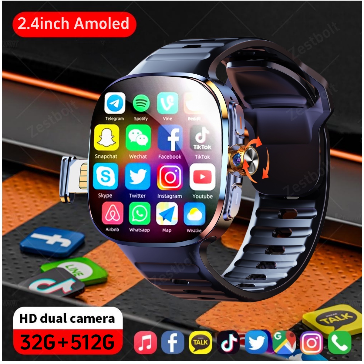 M99 Smartwatch 2.4inch Larger  - Smartwatch New Watches 2025 recension och pris