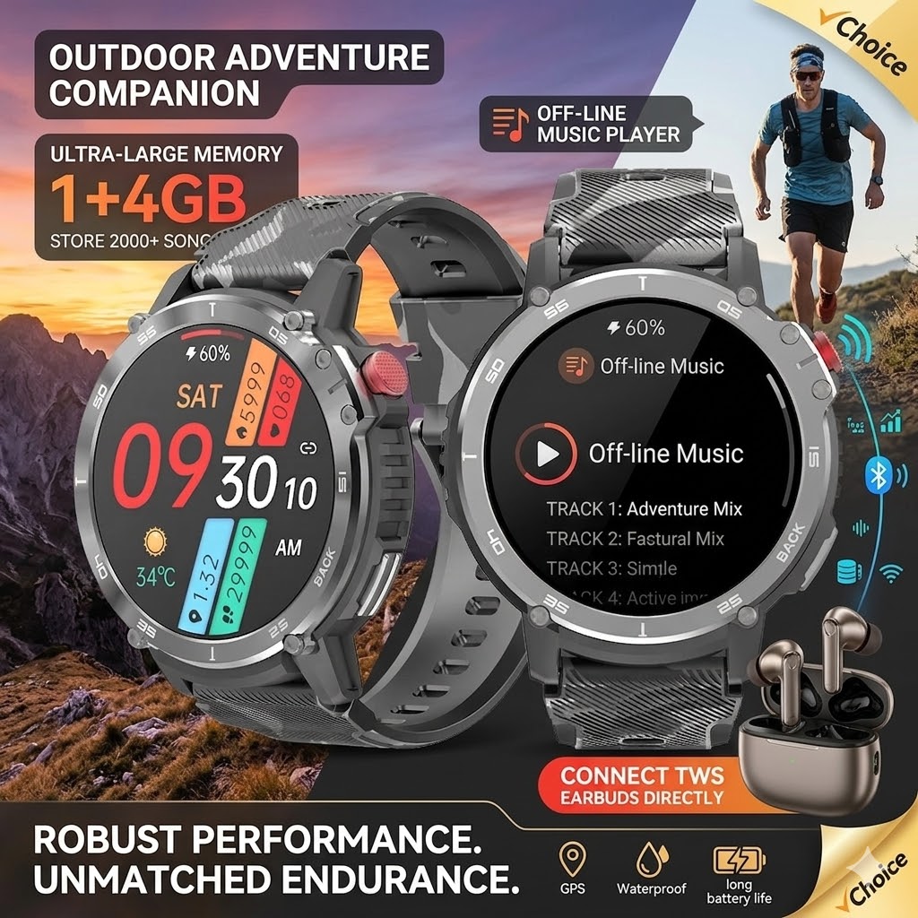 Big Sale!! Outdoor Sports Smar - Smartwatch Online Watches For Men recension och pris