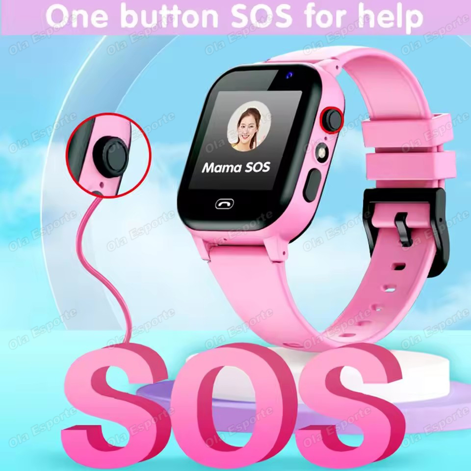 2026 New Mini Kids Phone 4G Si - Smartwatch Watches Birthday Gift For Girls recension och pris