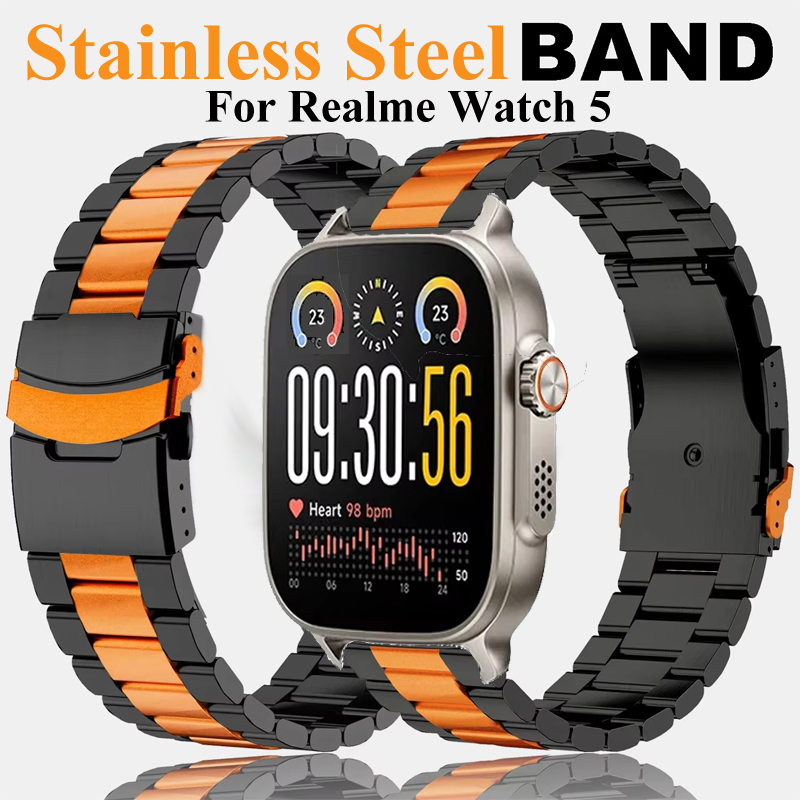 22mm Stainless Steel Strap For - Watch S Realme recension och pris