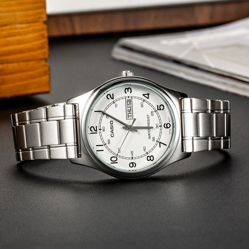 Casio MTP‑V006D | Stainless St - Smartwatch Casio Watches For Men recension och pris