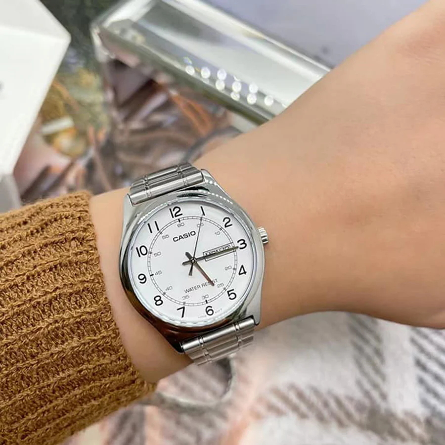 Casio MTP‑V006D | Stainless St - Smartwatch Casio Watches For Men recension och pris