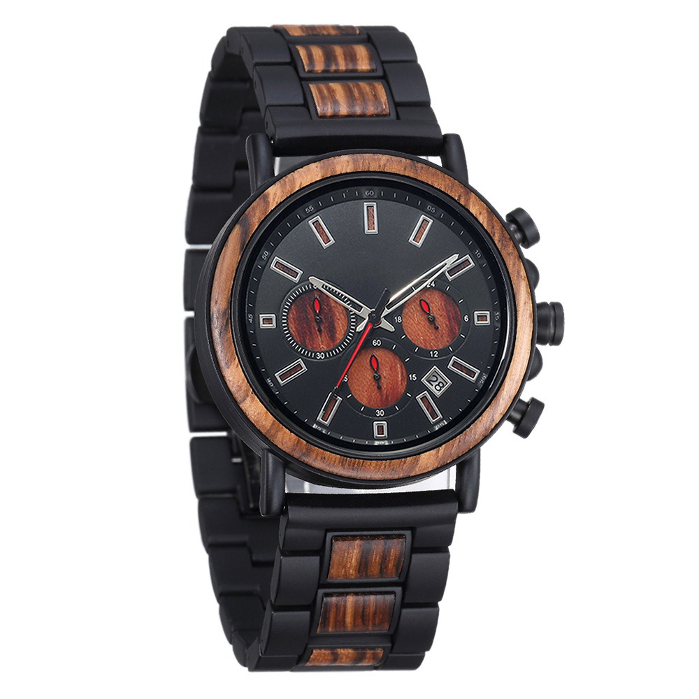 Steel Wood Blend Multi Functio - Smartwatch Trending Watches For Men recension och pris