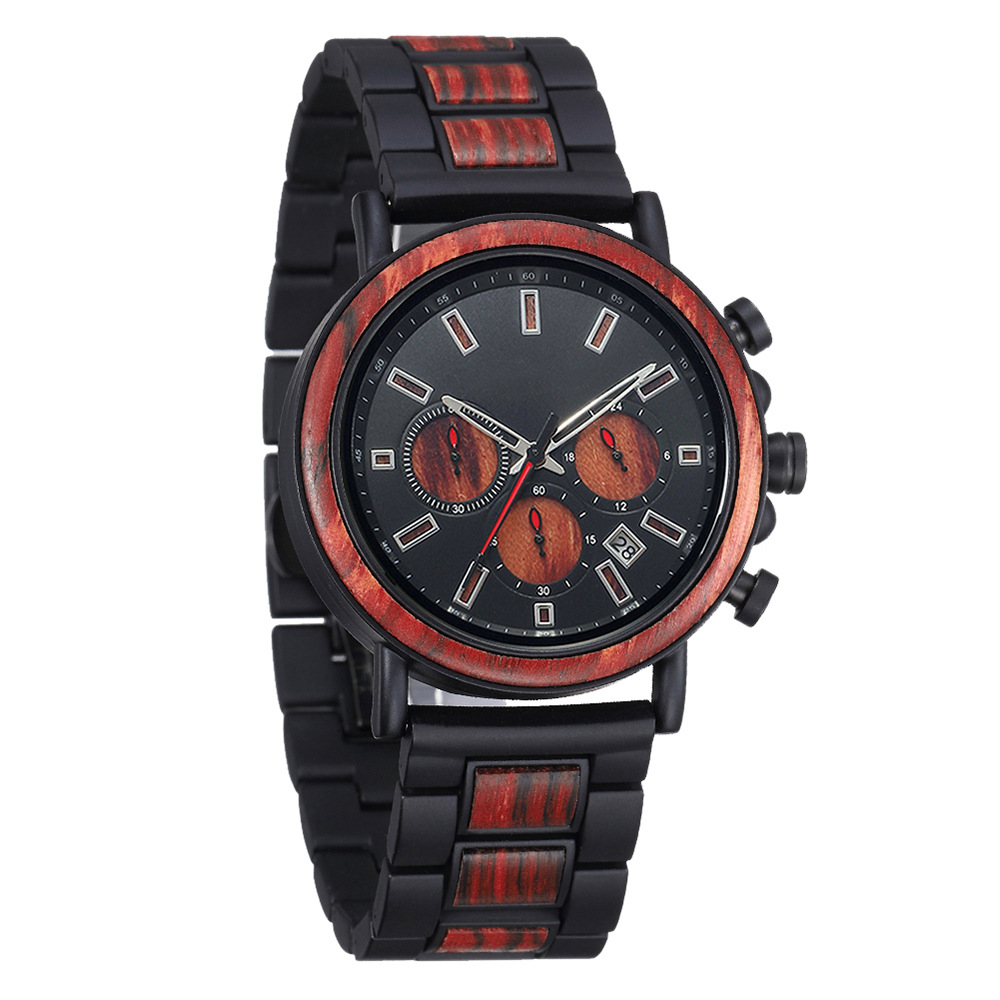 Steel Wood Blend Multi Functio - Smartwatch Trending Watches For Men recension och pris