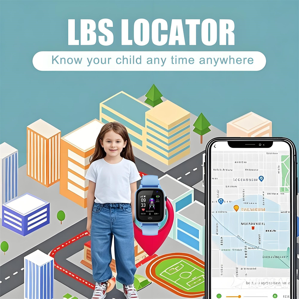 Kids Smart Watch GPS Tracker L - Smartwatch Watches Birthday Gift For Girls recension och pris