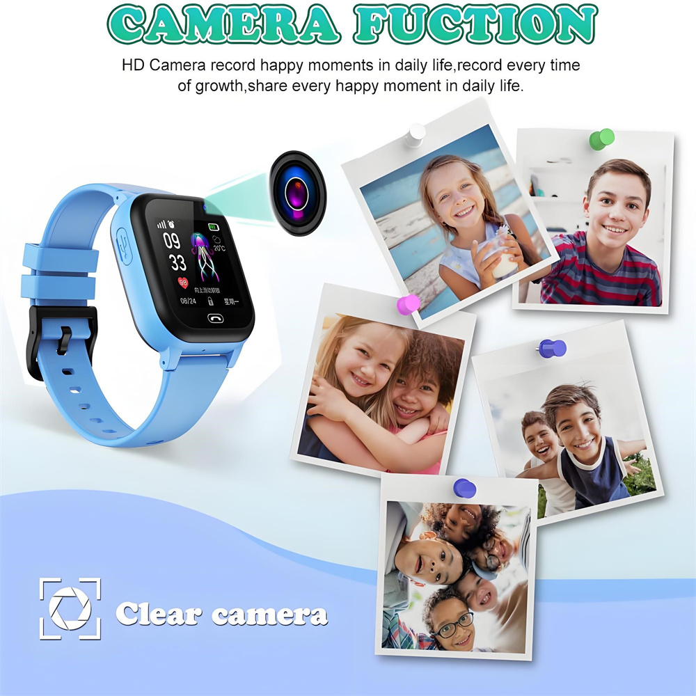 Kids Smart Watch GPS Tracker L - Smartwatch Watches Birthday Gift For Girls recension och pris