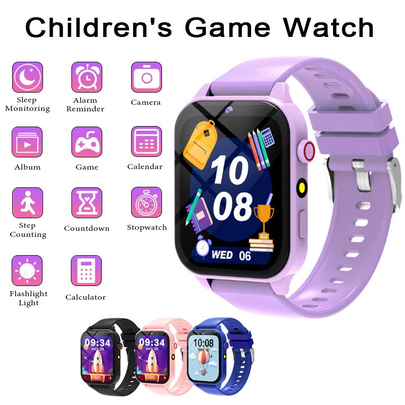 Smartwatch Children's Games Wa - Smartwatch Watches For Kid Boy With Alarm recension och pris