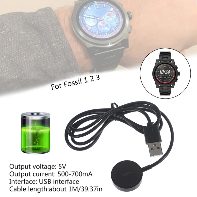 USB Watch Charger Adapter Smar - Fossil Watches Smartwatch Charger recension och pris