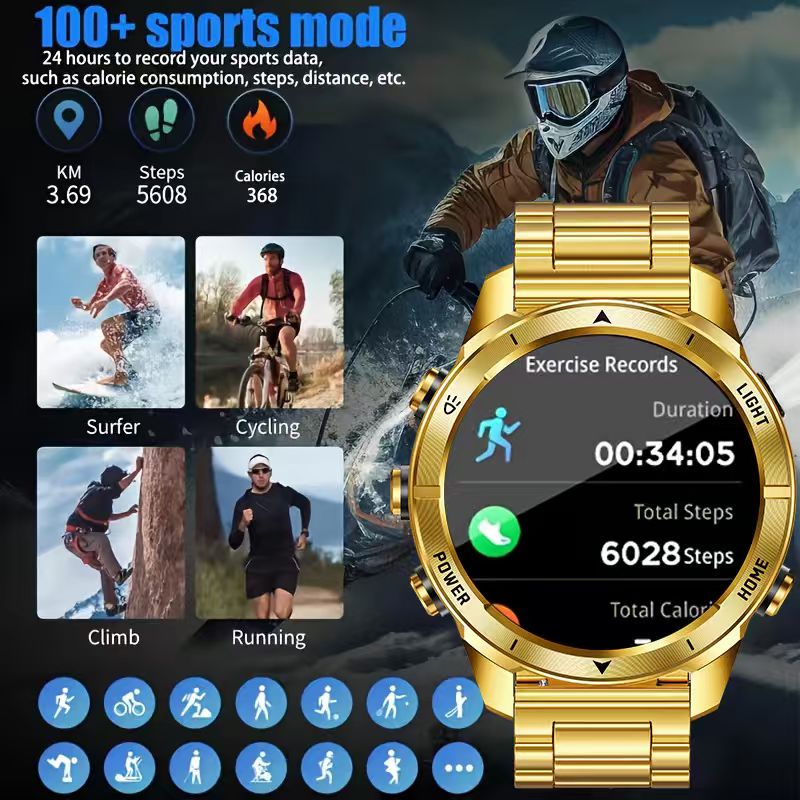 New Outdoor Sport Smart Watch  - Smartwatch New Watches 2025 recension och pris