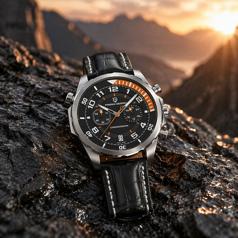 PAGANI DESIGN Classic Leather  - Anti-Magnetic Watch recension och pris