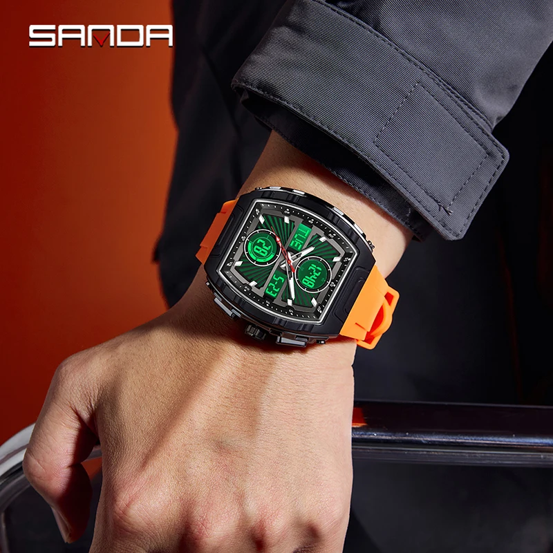 SANDA New Fashion Trend Men's  - Smartwatch Trending Watches For Men recension och pris