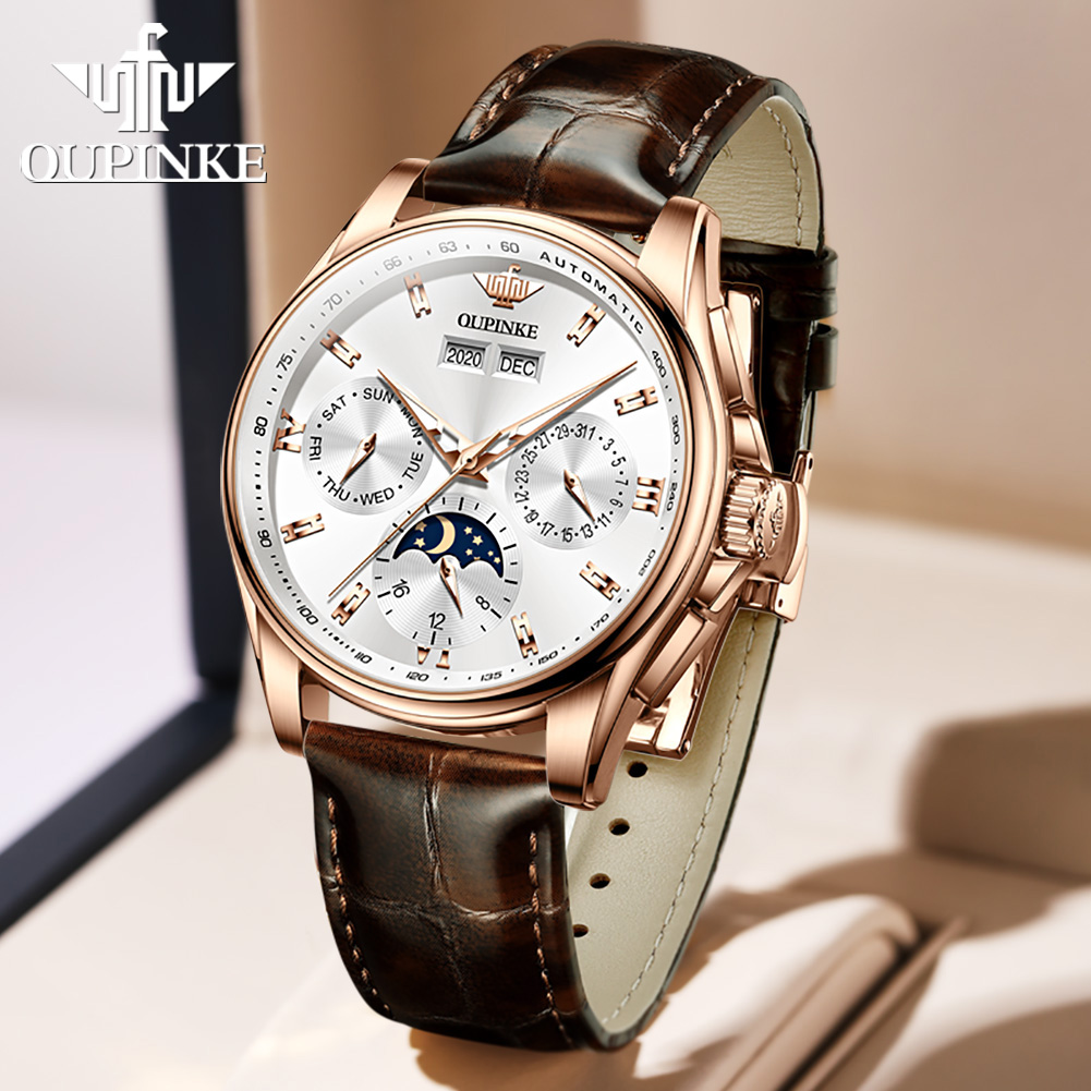 OUPINKE Men's Watches Casual T - Anti-Magnetic Watch recension och pris