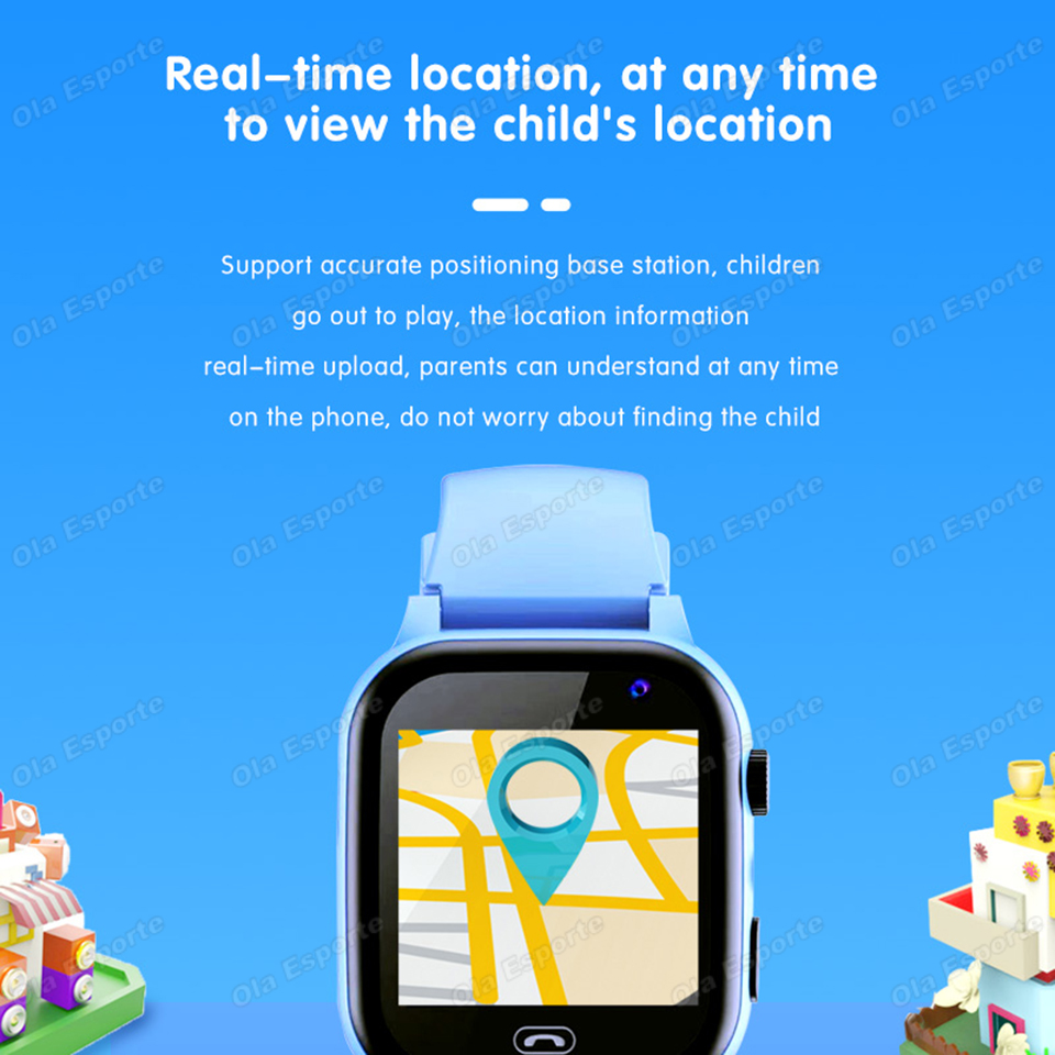 2027 Kids 5G Smart Watch GPS S - Smartwatch Watches For Kid Boy With Alarm recension och pris
