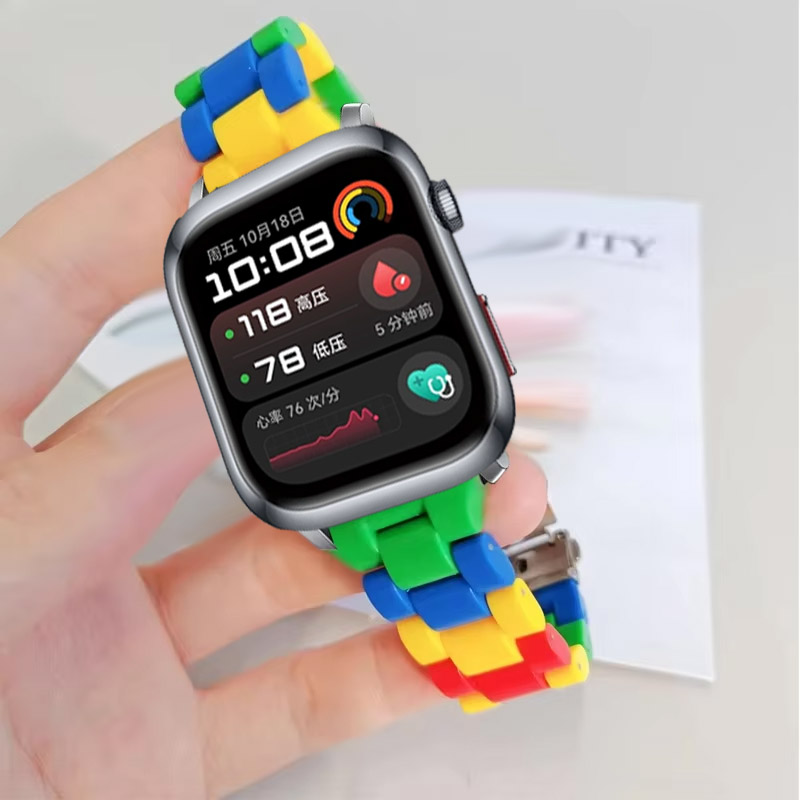 Stylish Candy Color Resin Stra - Smartwatch Stylish Watches For Women recension och pris