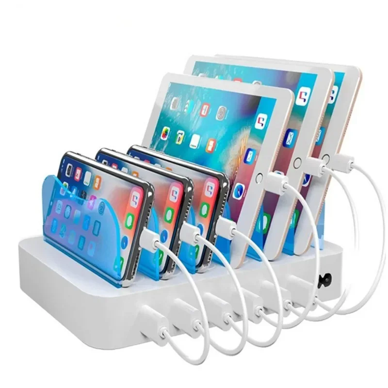 6USB desktop phone holder, sma - Watch Smartwatch recension och pris