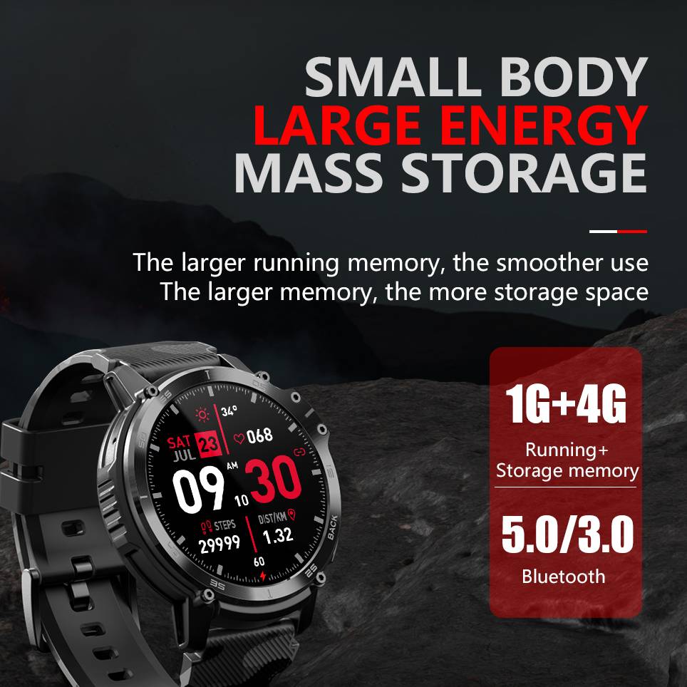 LEADOYS Smart Watch with Off-l - Smartwatch Online Watches For Men recension och pris