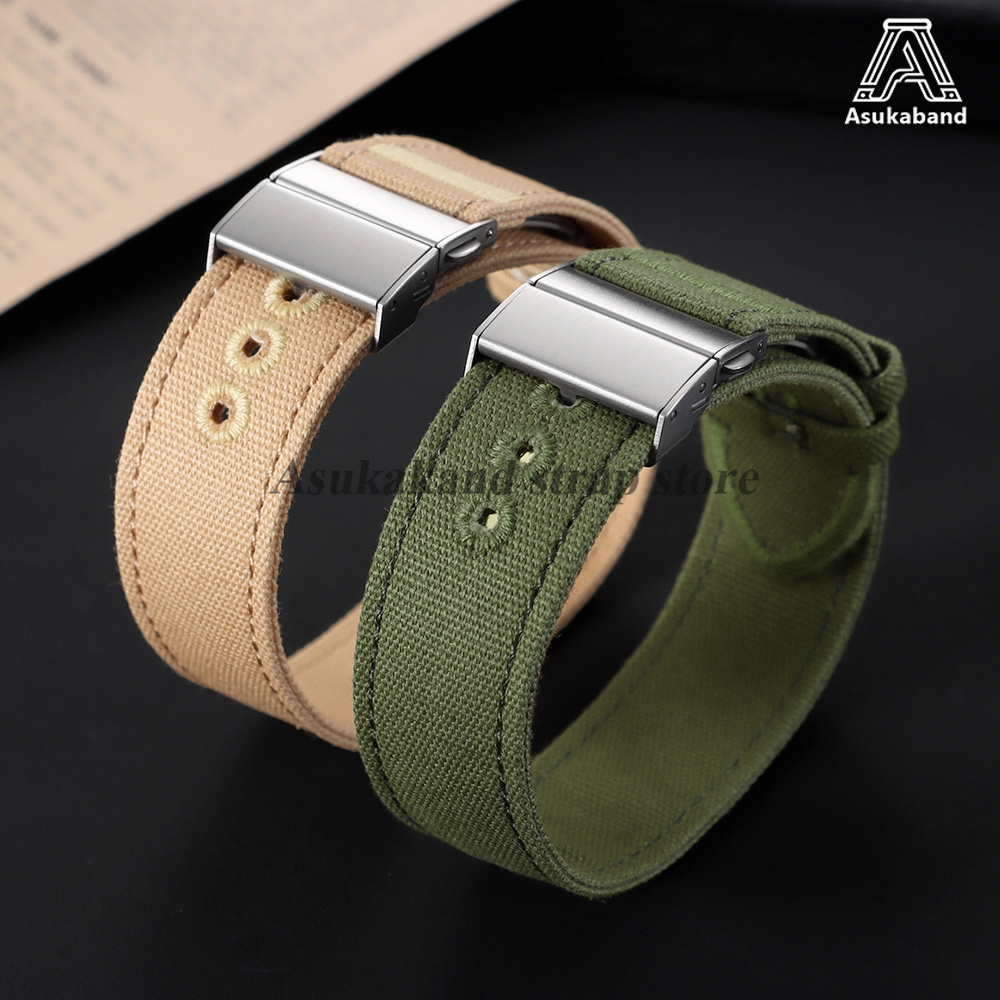 20mm 22mm Nylon Watchstrap for - Smartwatch Casio Watches For Men recension och pris